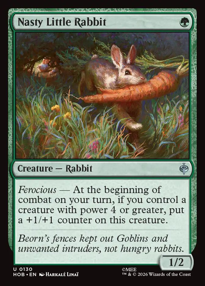 Nasty Little Rabbit 130 (The Hobbit) - Foil