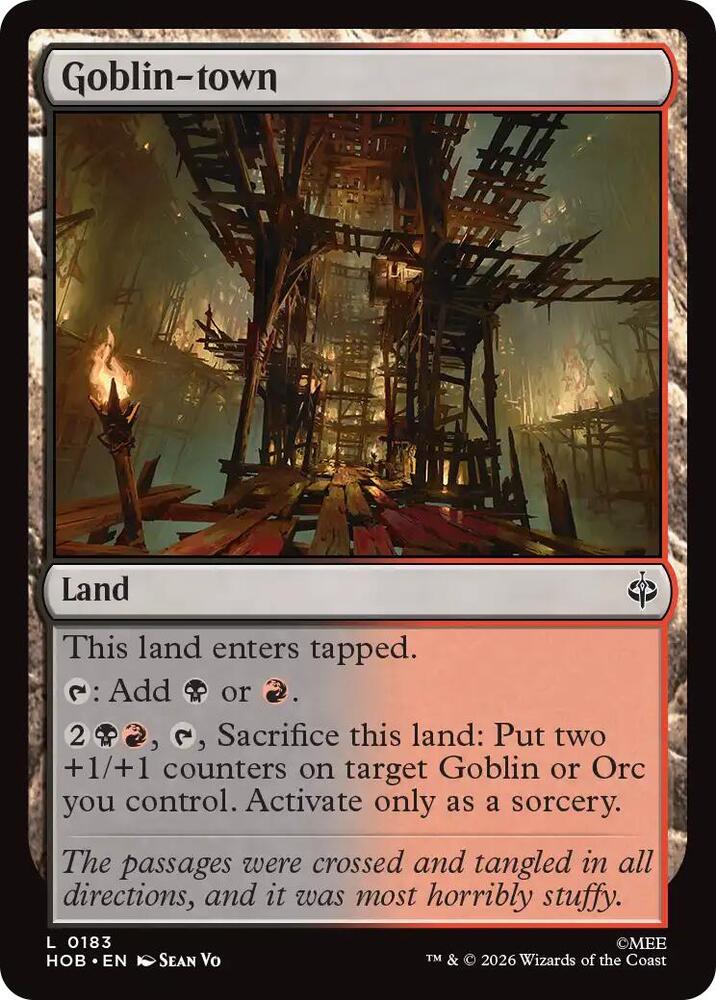 Goblin-town 183 (The Hobbit) - Foil