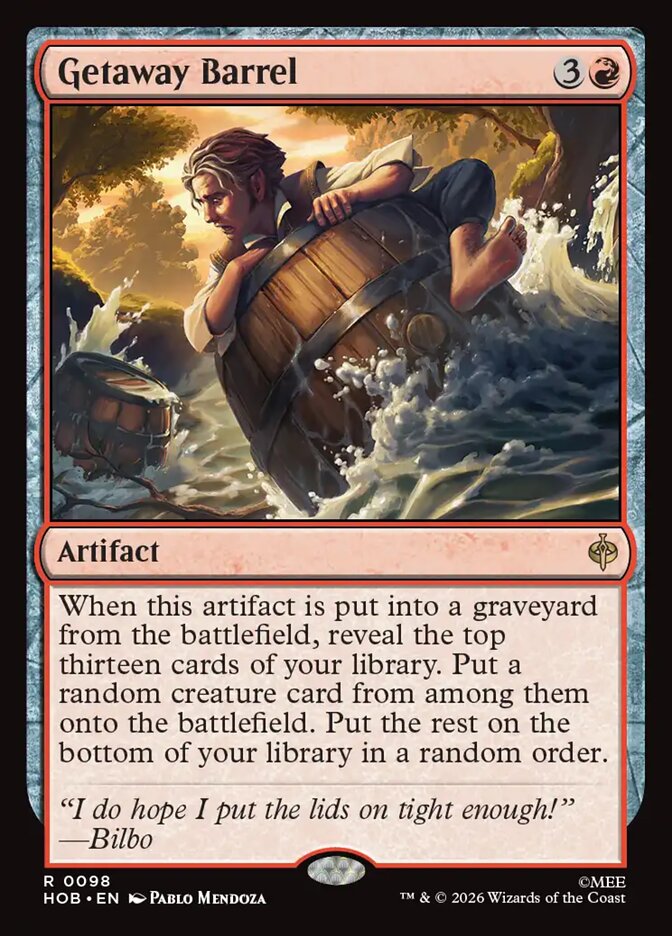 Getaway Barrel 98 (The Hobbit) - Foil