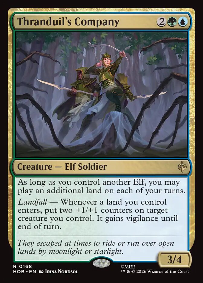 Thranduil's Company 168 (The Hobbit) - Foil