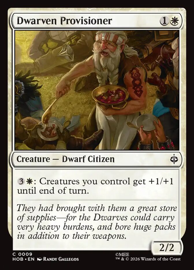 Dwarven Provisioner 9 (The Hobbit) - Foil