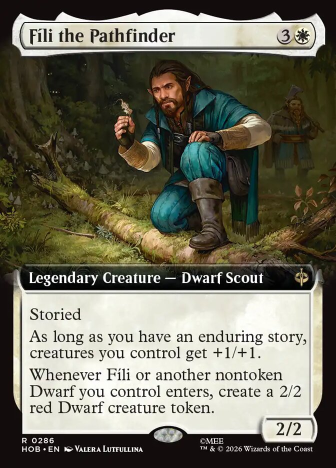 Fíli the Pathfinder 286 (The Hobbit) - Extended Art Foil