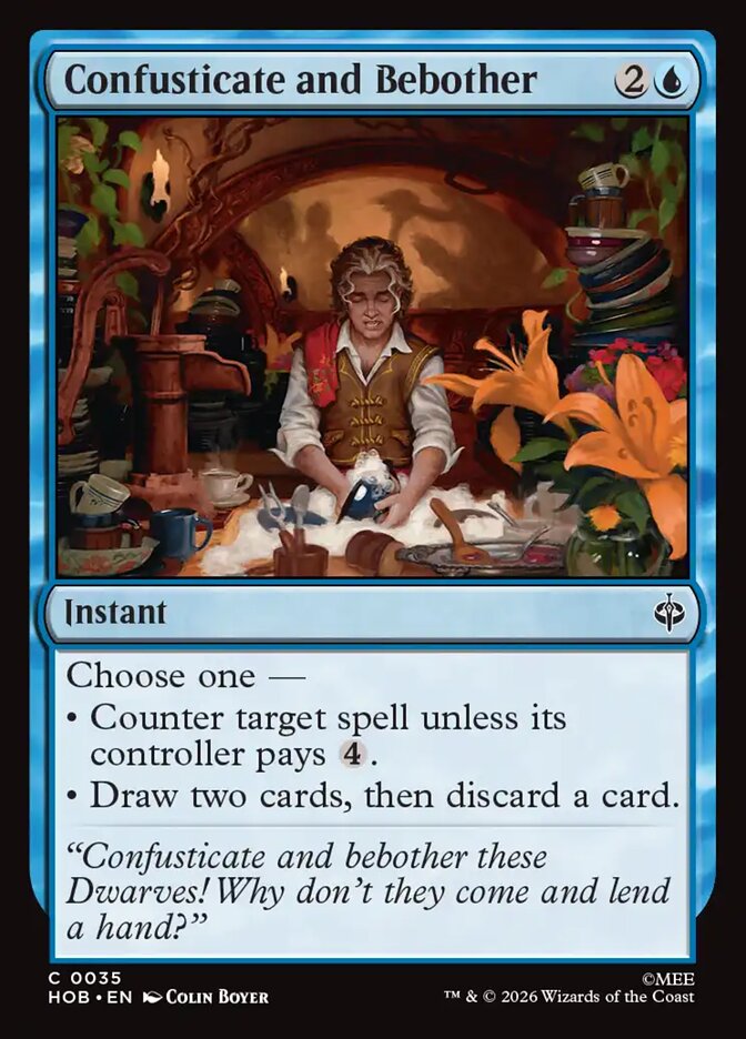 Confusticate and Bebother 35 (The Hobbit) - Foil