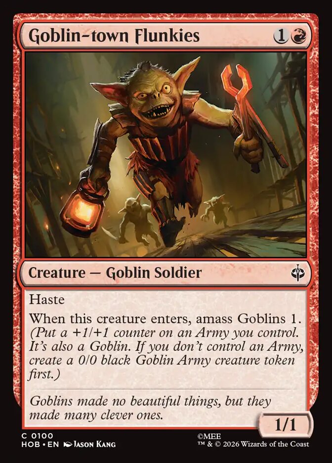 Goblin-town Flunkies 100 (The Hobbit) - Foil