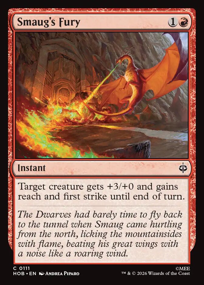 Smaug's Fury 111 (The Hobbit) - Foil