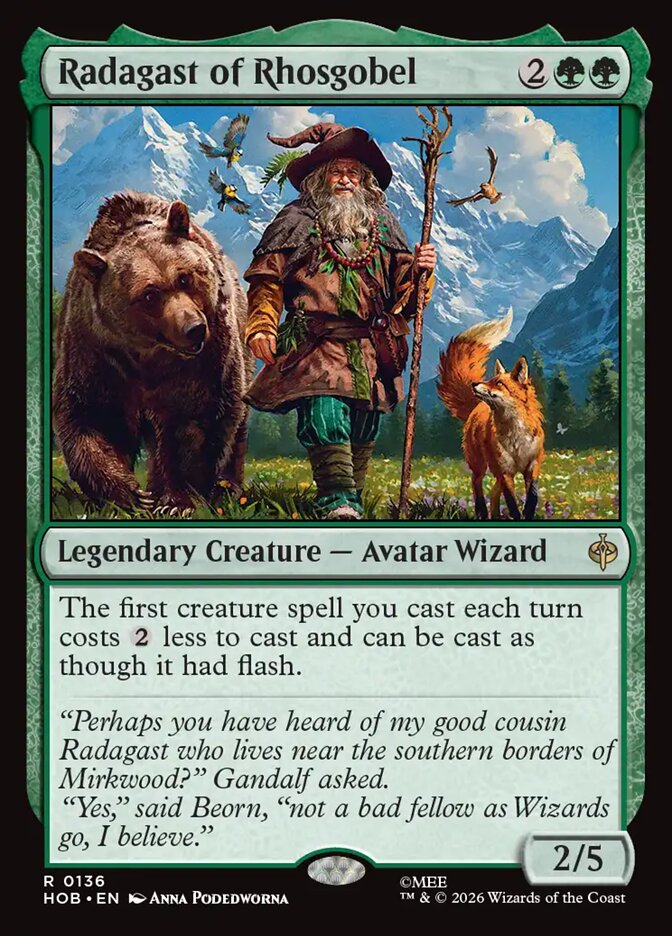 Radagast of Rhosgobel 136 (The Hobbit)