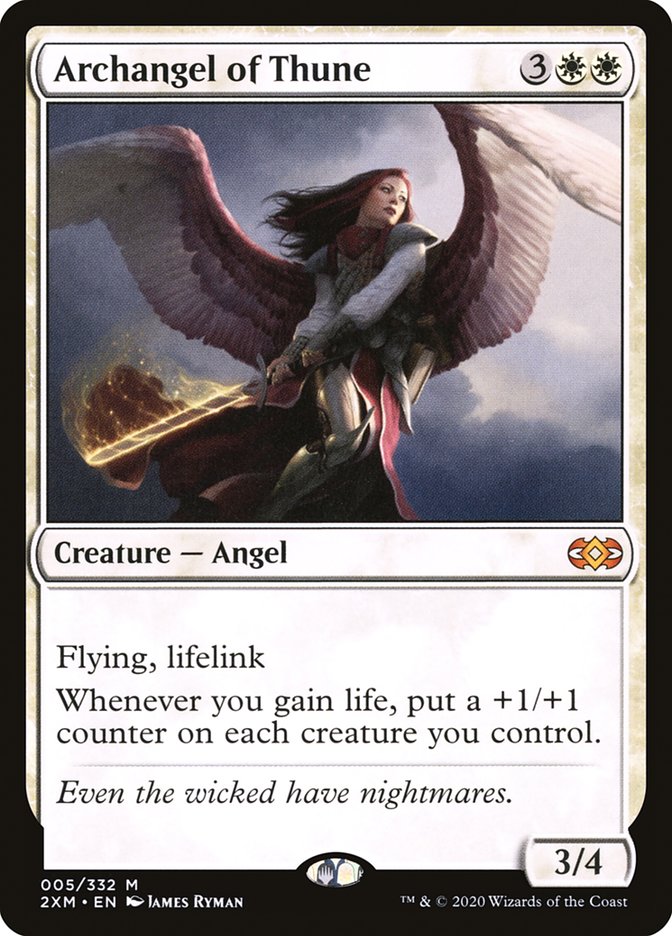 Archangel of Thune 5/332 (Double Masters)
