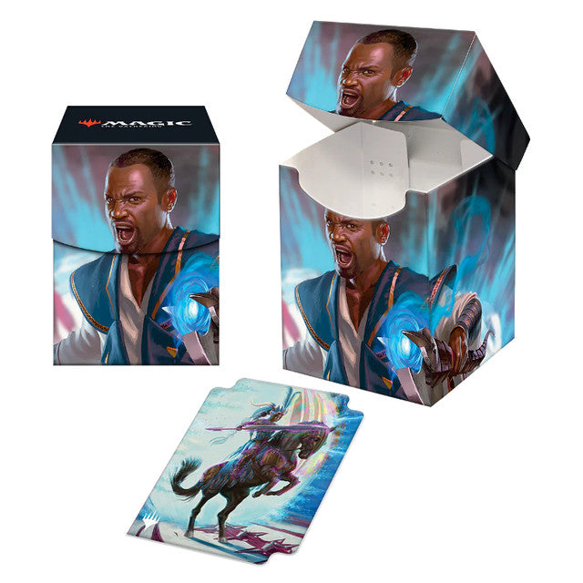 Ultra Pro - Magic The Gathering 100plus Deck Box March of the Machine Teferi Akosa of Zhalfir / Invasion of New Phyrexia - Good Games
