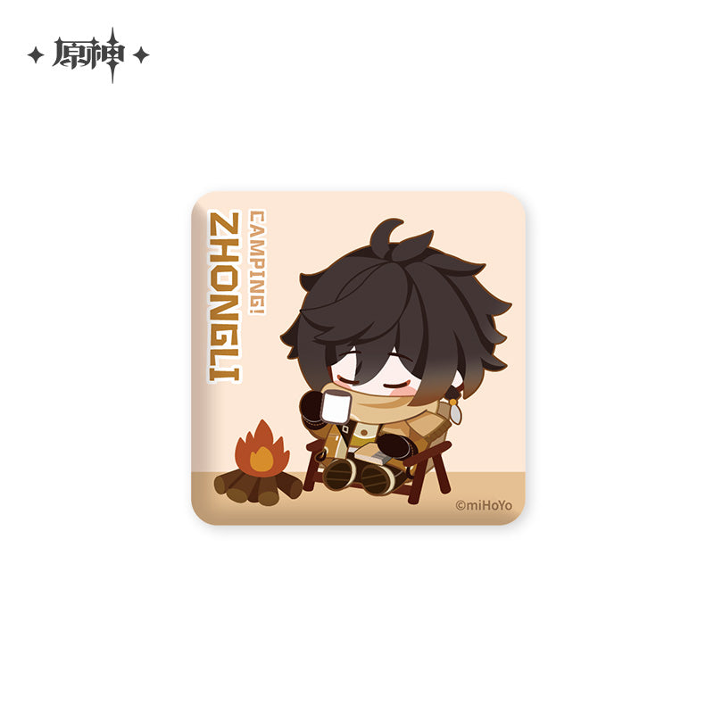 GENSHIN IMPACT Go Camping! Series: Badge - Zhong Li - Good Games