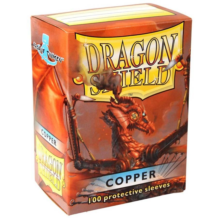 Dragon Shield - Standard Sleeves (100) - Copper