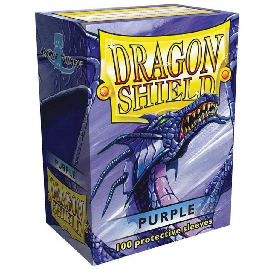 Dragon Shield - Standard Sleeves (100) - Purple