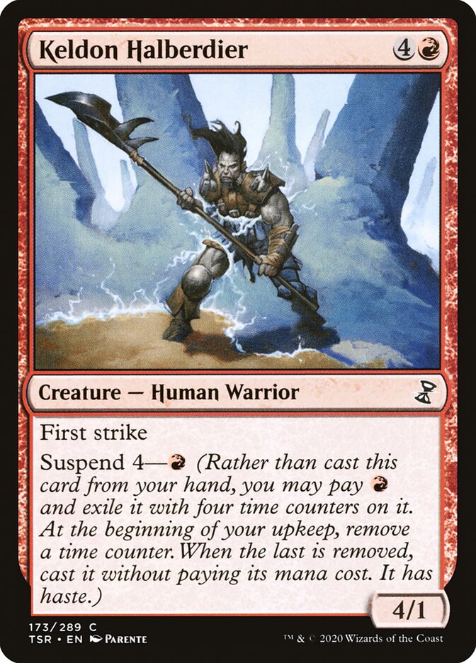 Keldon Halberdier 173/289 (Time Spiral: Remastered)