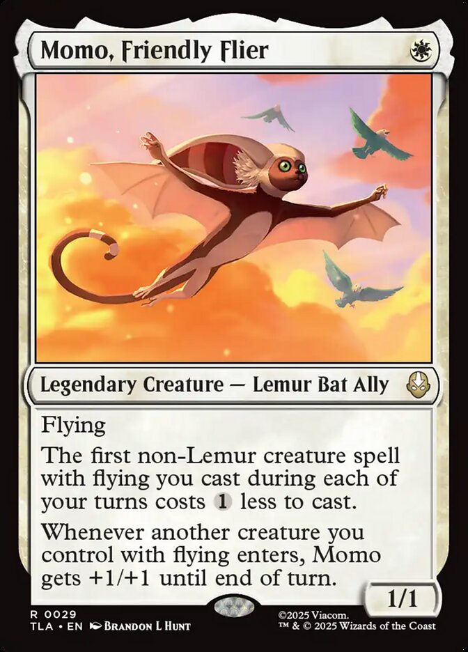 Momo Friendly Flier 29 (Avatar: The Last Airbender) - Foil