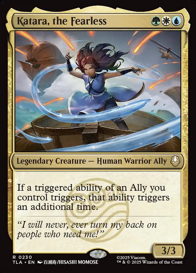 Katara, the Fearless 230 (Avatar: The Last Airbender) - Foil