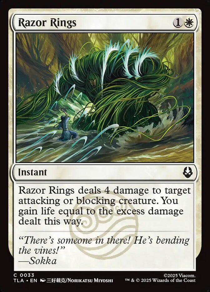 Razor Rings 33 (Avatar: The Last Airbender) - Foil