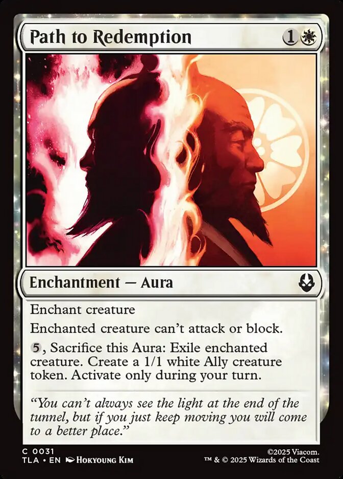 Path to Redemption 31/286 (Avatar: The Last Airbender) - Foil