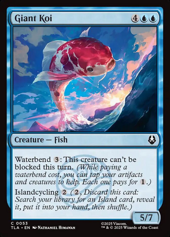 Giant Koi 53 (Avatar: The Last Airbender) - Foil