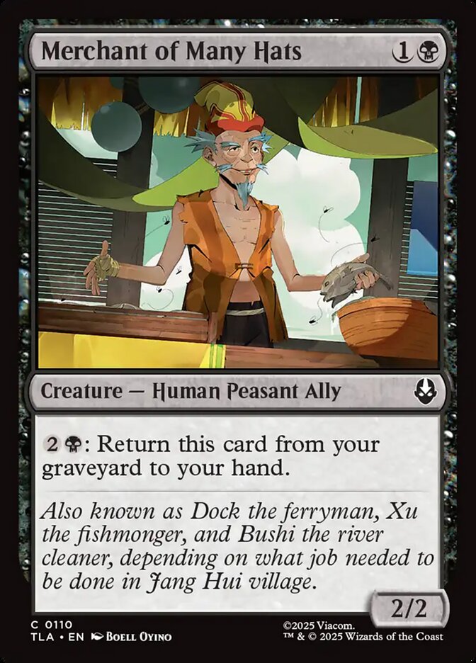 Merchant of Many Hats 110 (Avatar: The Last Airbender) - Foil