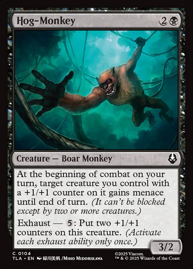 Hog-Monkey 104/286 (Avatar: The Last Airbender) - Foil
