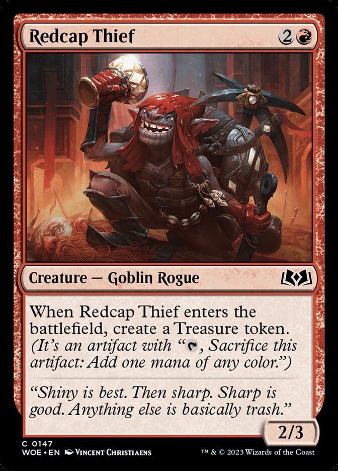 Redcap Thief 147/276 (Wilds of Eldraine)