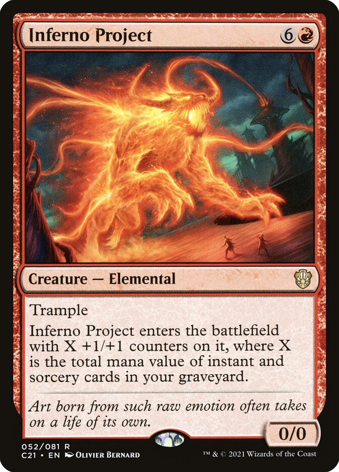 Inferno Project 52/81 (Commander 2021)