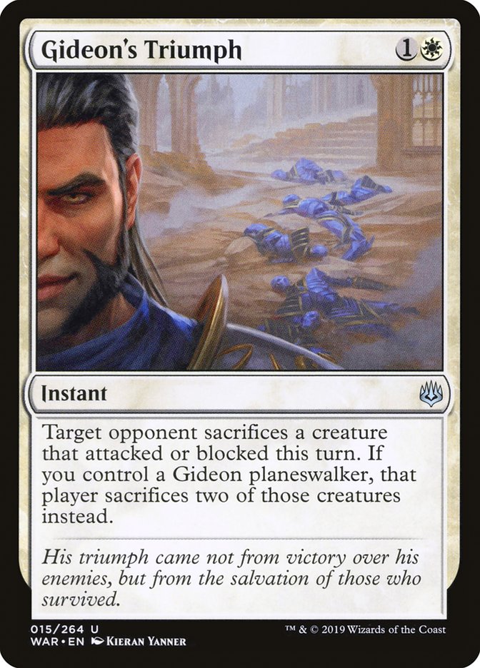Gideon's Triumph 15/264 (War of the Spark)
