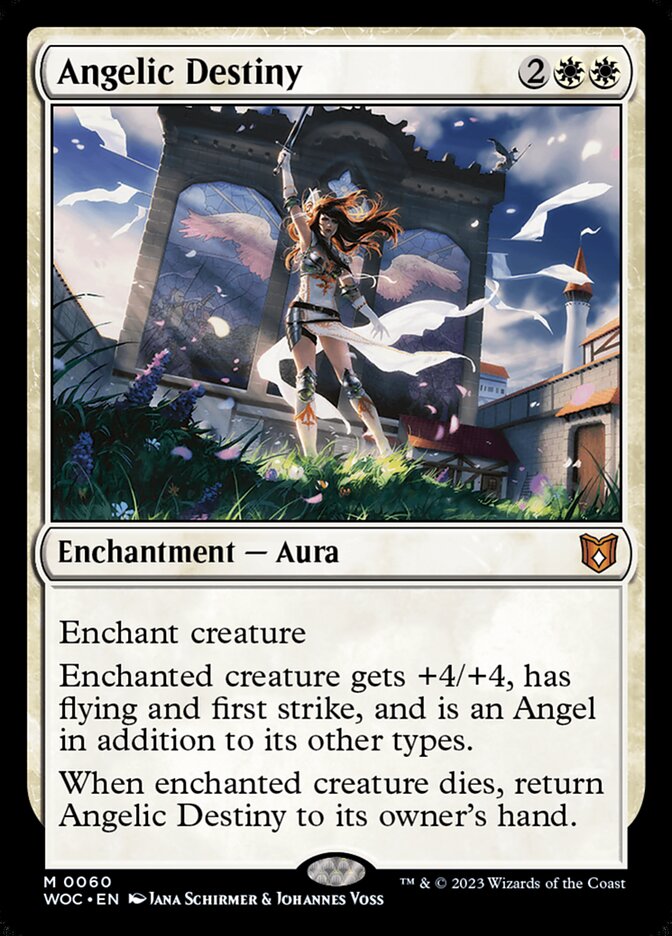 Angelic Destiny 60/173 (Commander: Wilds of Eldraine)