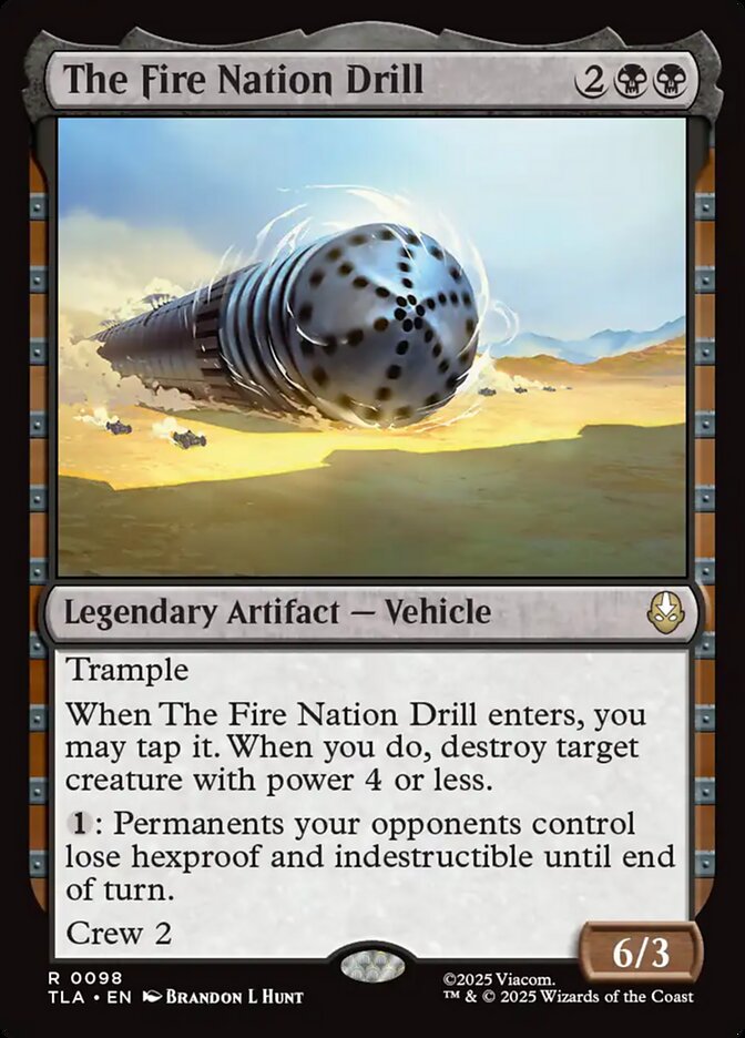 The Fire Nation Drill 98/286 (Avatar: The Last Airbender)