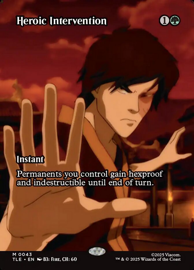 Heroic Intervention 43 (Avatar: The Last Airbender: Eternal-Legal) - Borderless