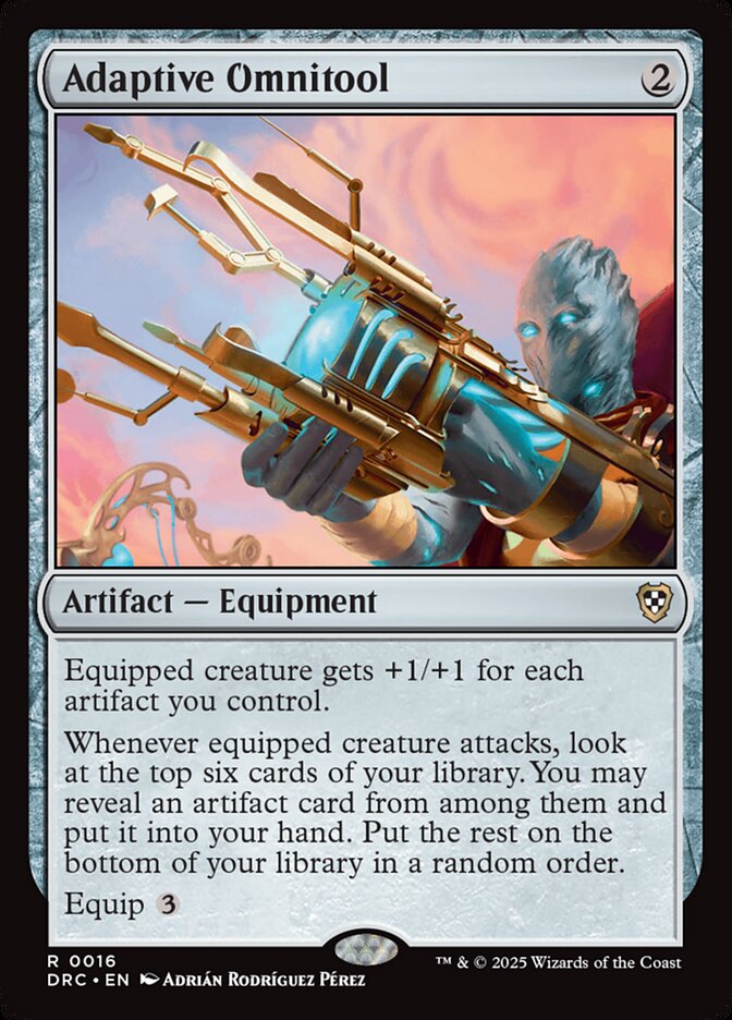 Adaptive Omnitool 16/187 (Commander: Aetherdrift)