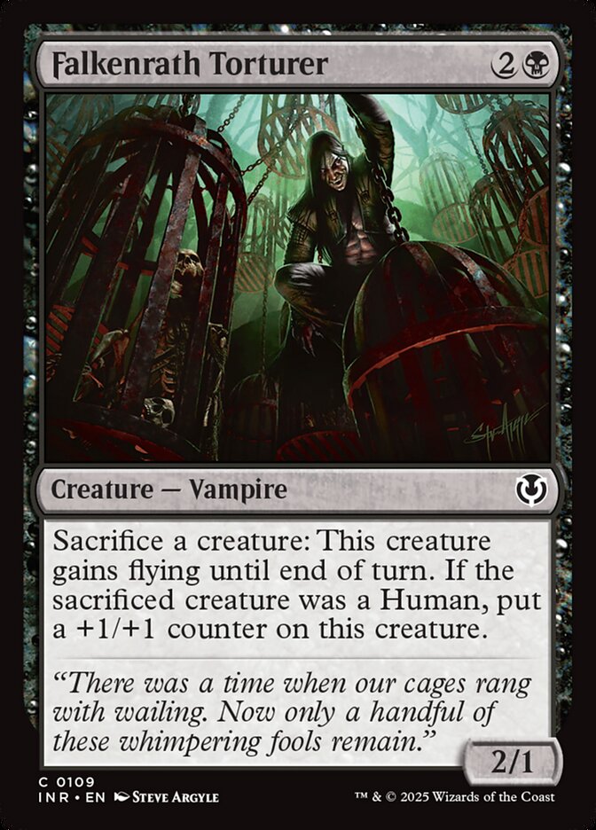 Falkenrath Torturer 109/287 (Innistrad Remastered) - Foil