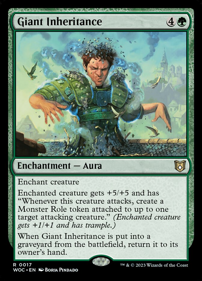 Giant Inheritance 17/173 (Commander: Wilds of Eldraine)