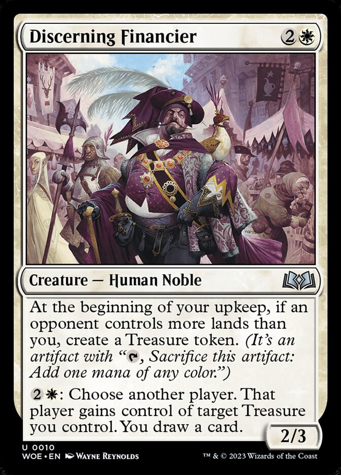 Discerning Financier 10/276 (Wilds of Eldraine) - Foil