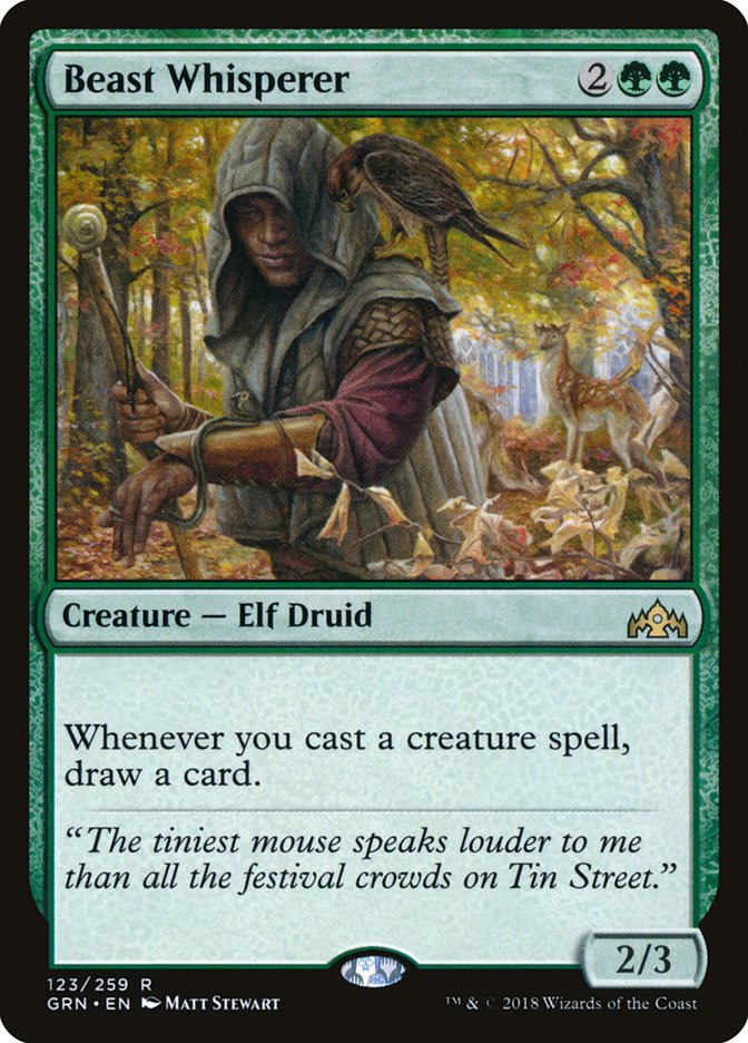 Beast Whisperer 123 (Guilds of Ravnica)