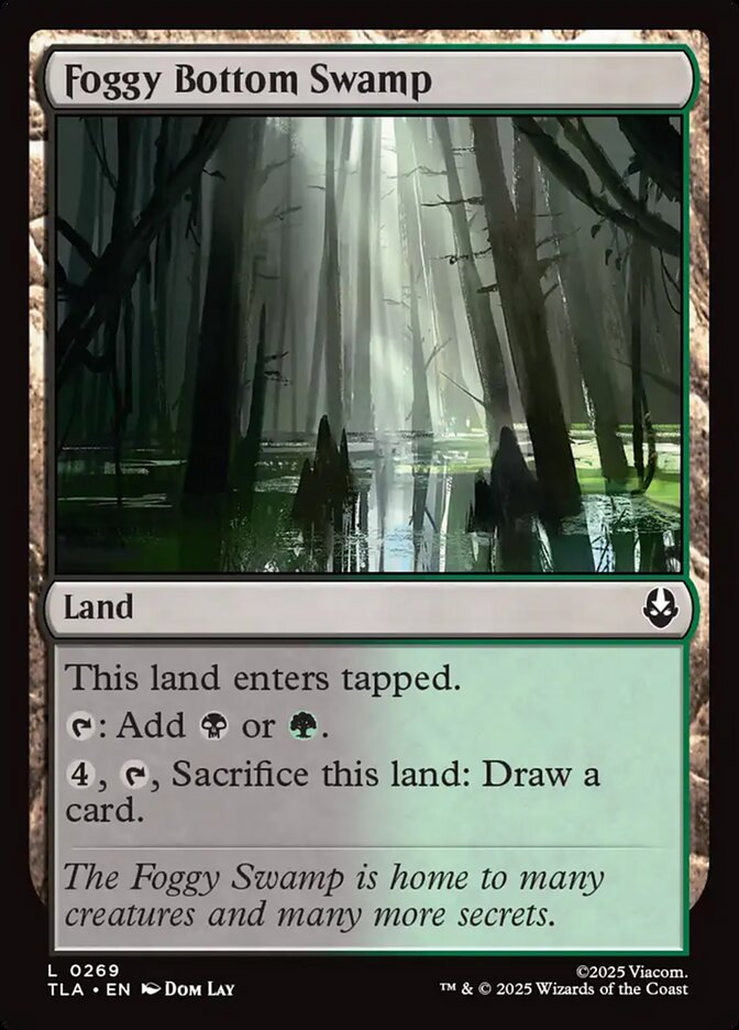 Foggy Bottom Swamp 269 (Avatar: The Last Airbender)