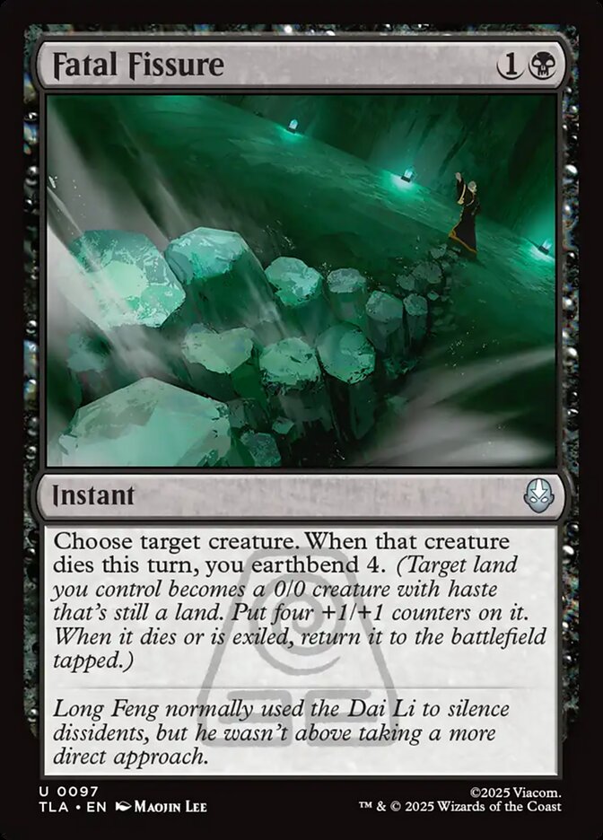 Fatal Fissure 97/286 (Avatar: The Last Airbender) - Foil