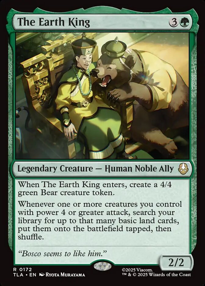 The Earth King 172 (Avatar: The Last Airbender) - Foil