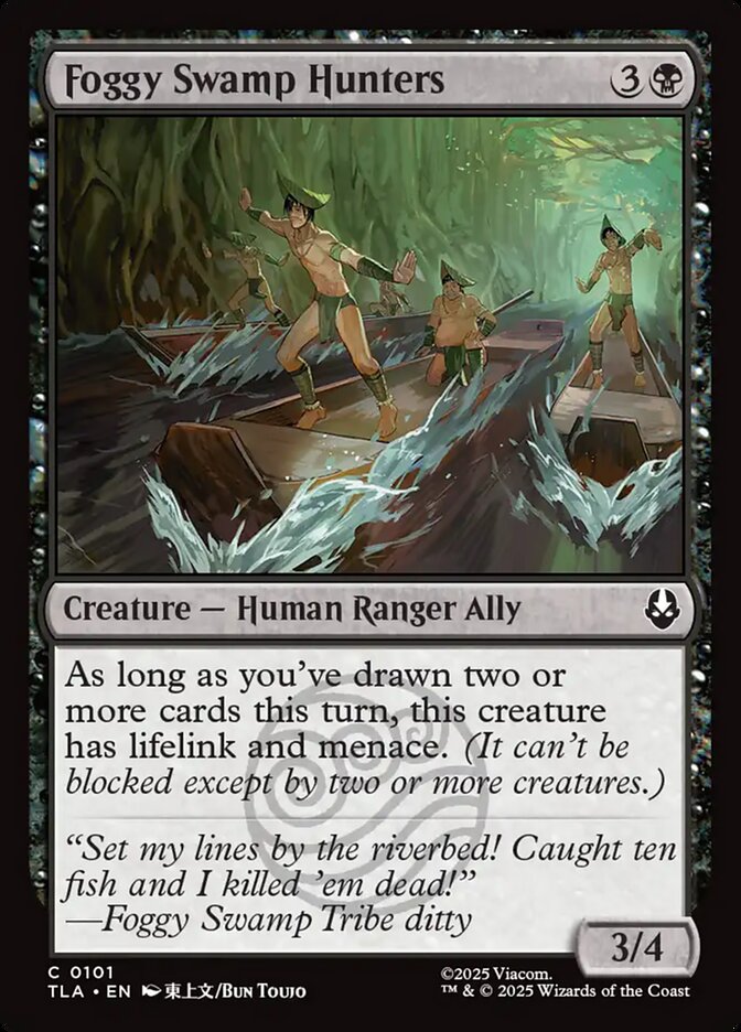 Foggy Swamp Hunters 101 (Avatar: The Last Airbender) - Foil