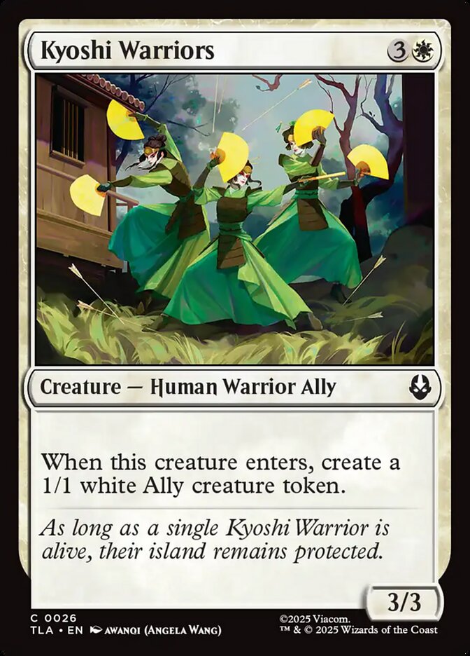 Kyoshi Warriors 26/286 (Avatar: The Last Airbender) - Foil