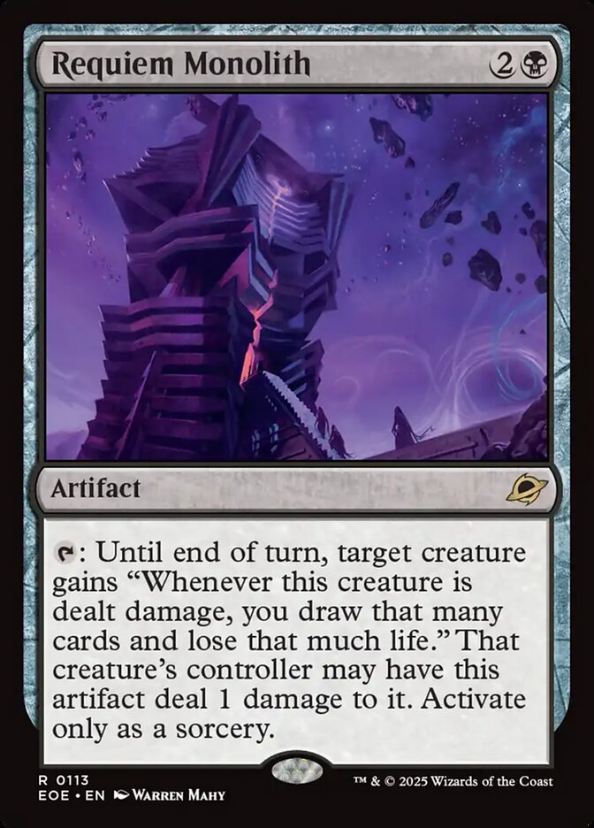 Requiem Monolith 113 (Edge of Eternities)