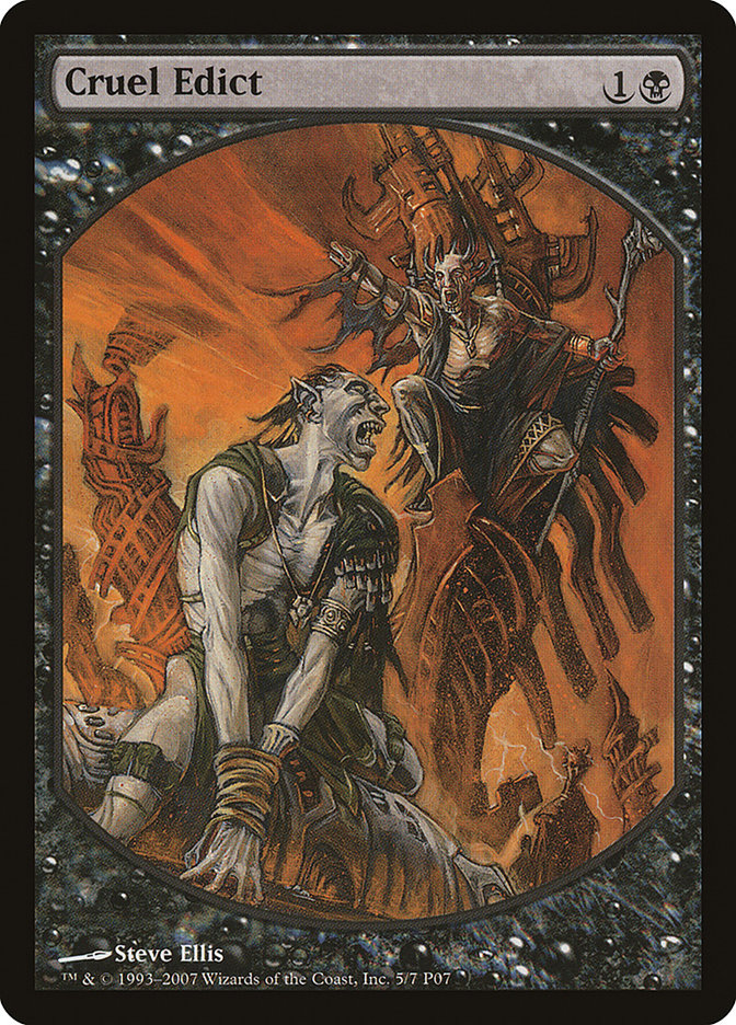 Cruel Edict 5/7 (Magic Player Rewards)