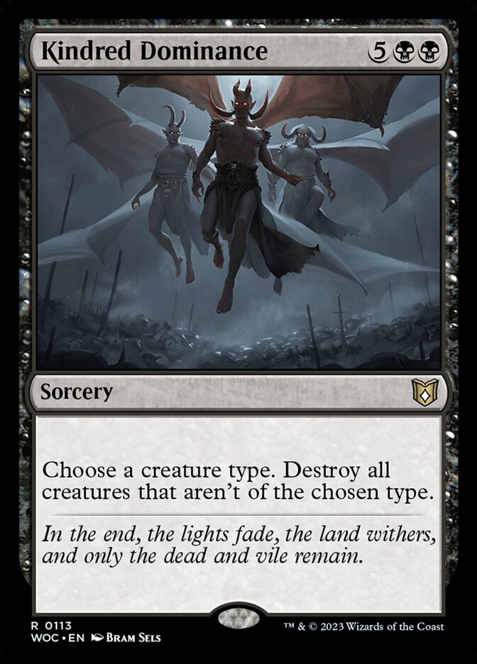 Kindred Dominance 113 (Commander: Wilds of Eldraine)