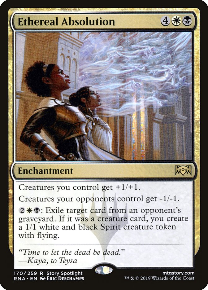 Ethereal Absolution 170/259 (Ravnica Allegiance)