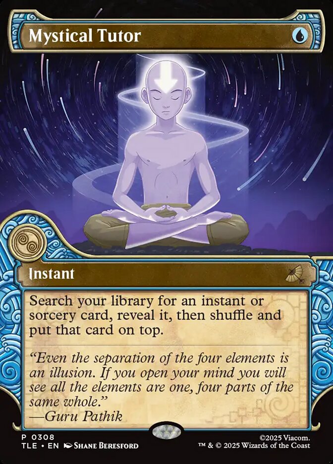 Mystical Tutor 308/317 (Avatar: The Last Airbender: Eternal-Legal) - Showcase