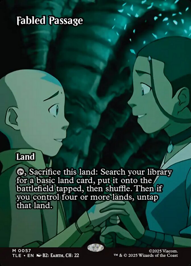 Fabled Passage 57/317 (Avatar: The Last Airbender: Eternal-Legal) - Borderless
