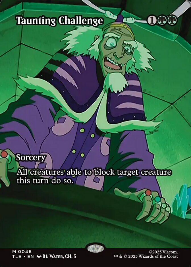 Taunting Challenge 46/317 (Avatar: The Last Airbender: Eternal-Legal) - Borderless