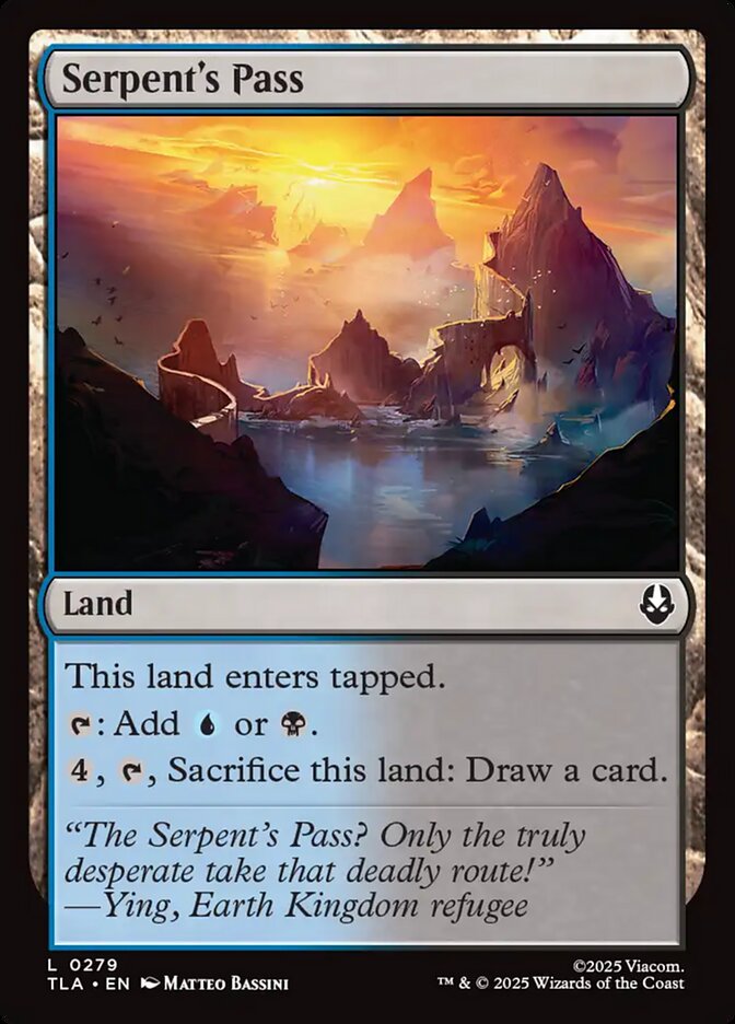Serpent's Pass 279/286 (Avatar: The Last Airbender)