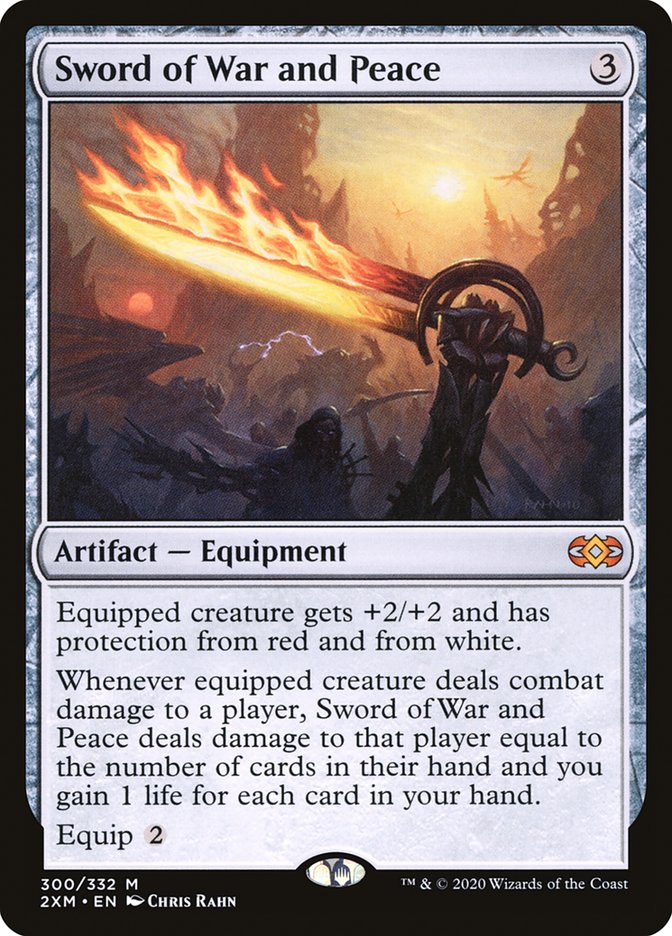 Sword of War and Peace 300/332 (Double Masters) - Foil