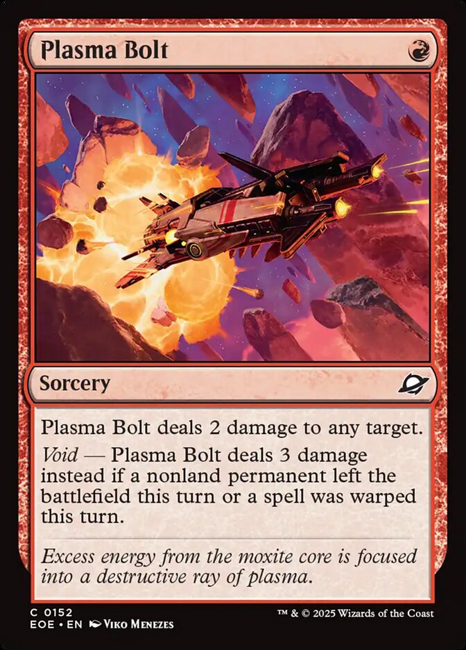Plasma Bolt 152/276 (Edge of Eternities) - Foil