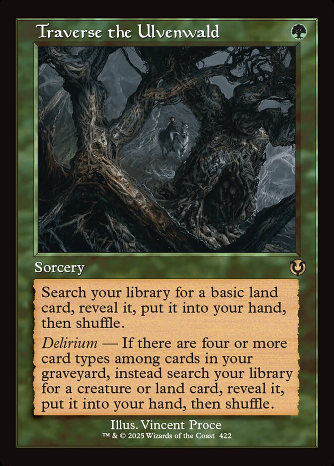 Traverse the Ulvenwald 422 (Innistrad Remastered) - Retro